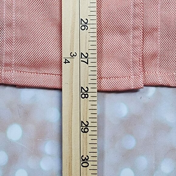 Escada Pink/White Double Breasted Button Down Bankers Shirt, Women's 42 - Picture 9 of 10